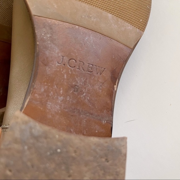 J. Crew Field Boots Riding Leather Equestrian Classic Minimalist Olive Green 6 - Picture 9 of 14